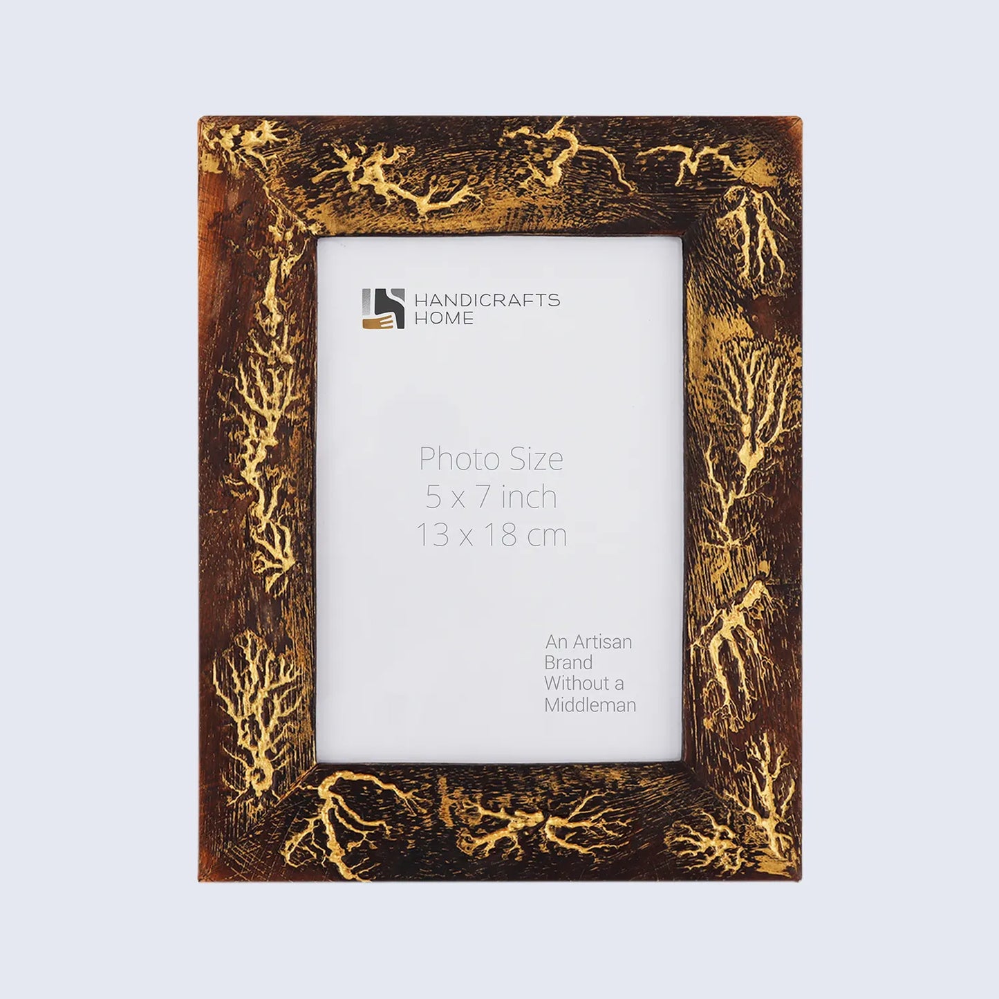 Picture Frames Roots & Stem Pattern Wooden Collection in 5x7 - Concordia Style Boutique