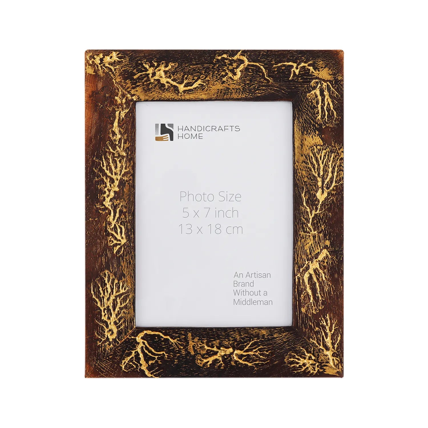 Picture Frames Roots & Stem Pattern Wooden Collection in 5x7 - Concordia Style Boutique