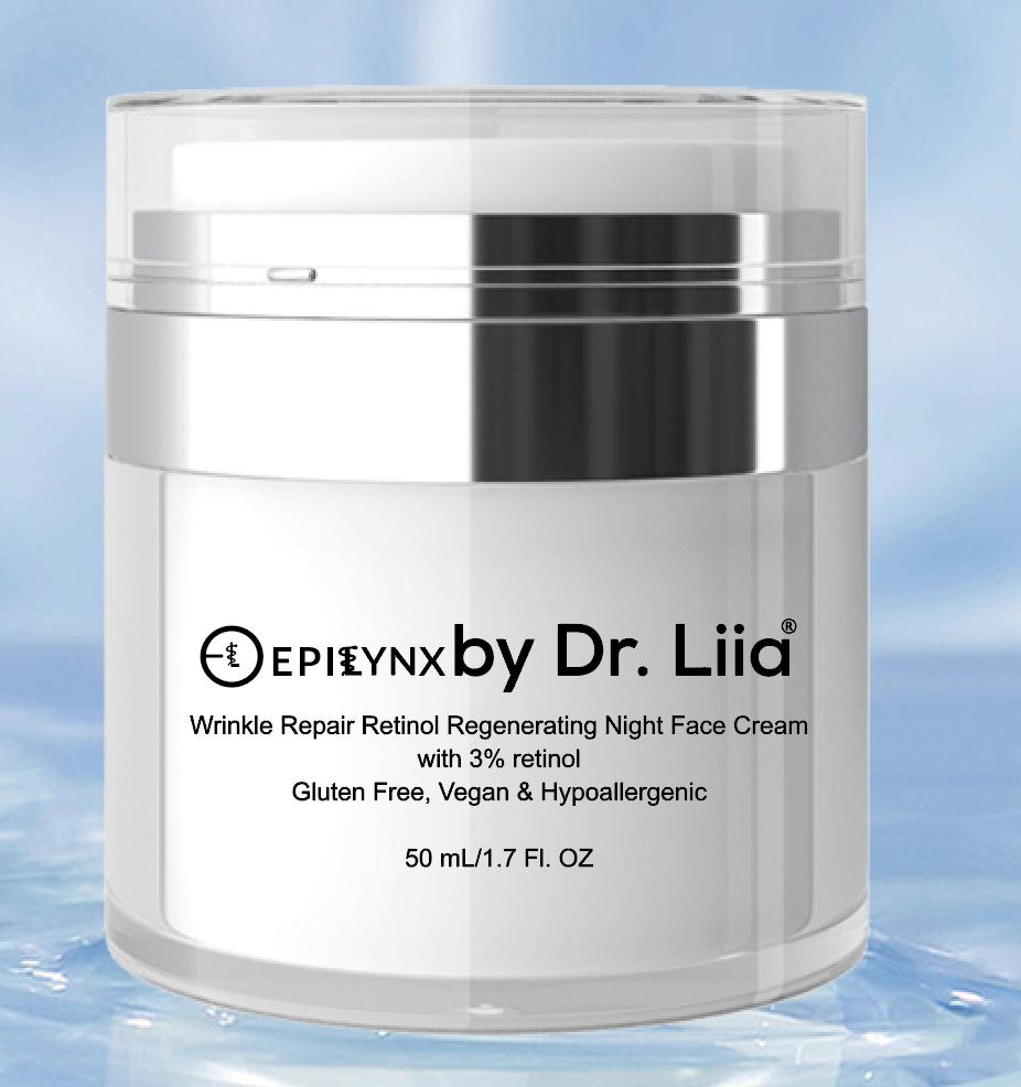 Wrinkle Repair Retinol Regenerating Night Face Cream with 3% Retinol - Concordia Style Boutique