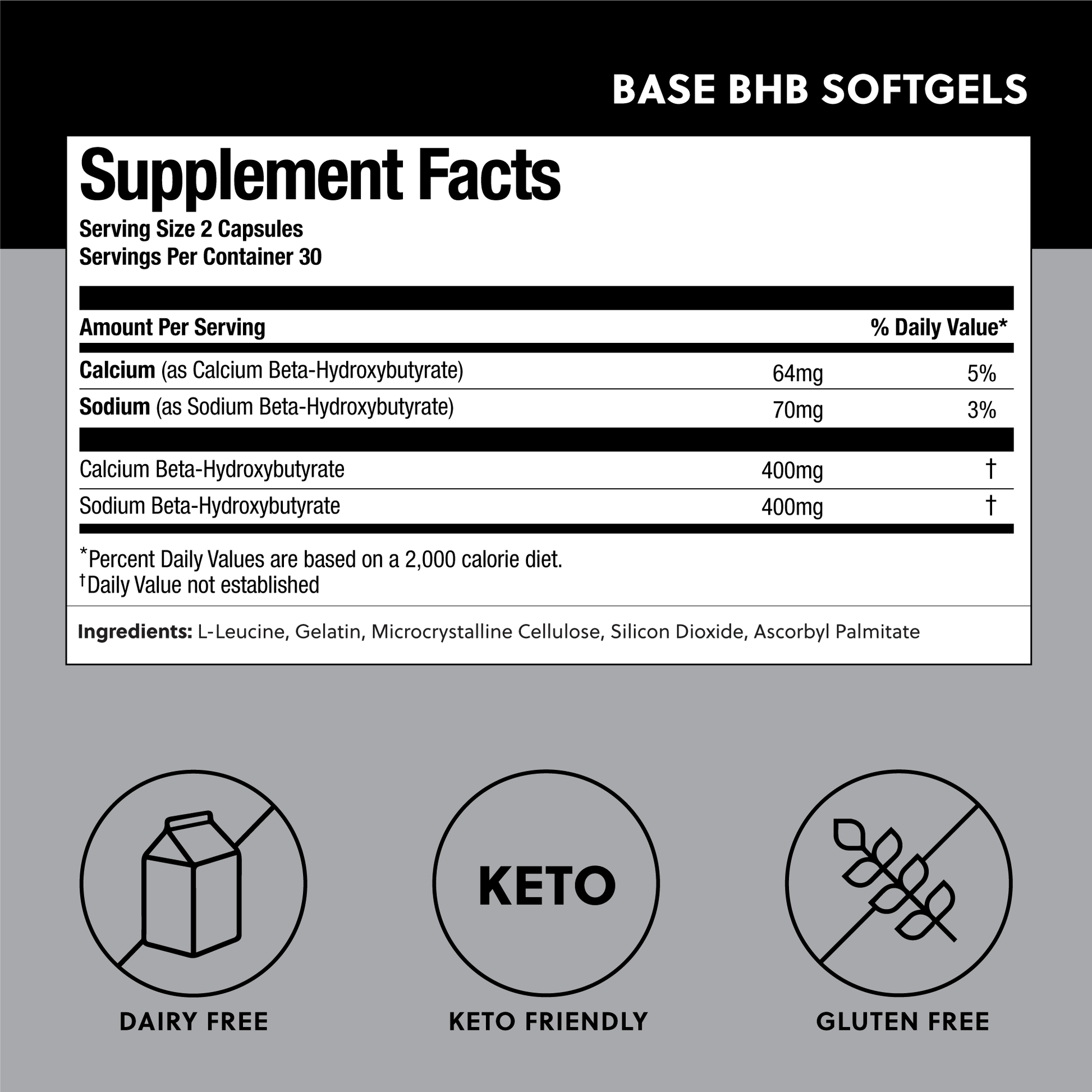 Base Ketones - Exogenous Ketones Drink Mix - Concordia Style Boutique
