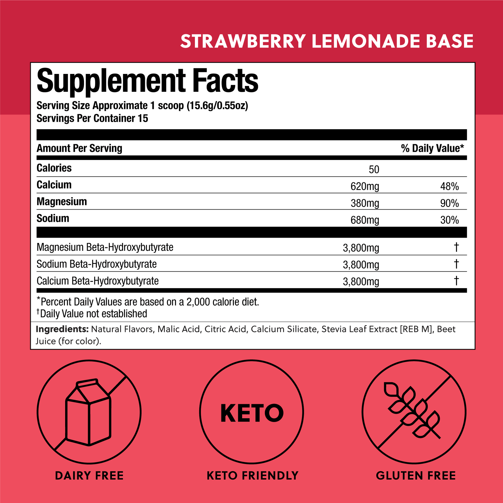 Base Ketones - Exogenous Ketones Drink Mix - Concordia Style Boutique