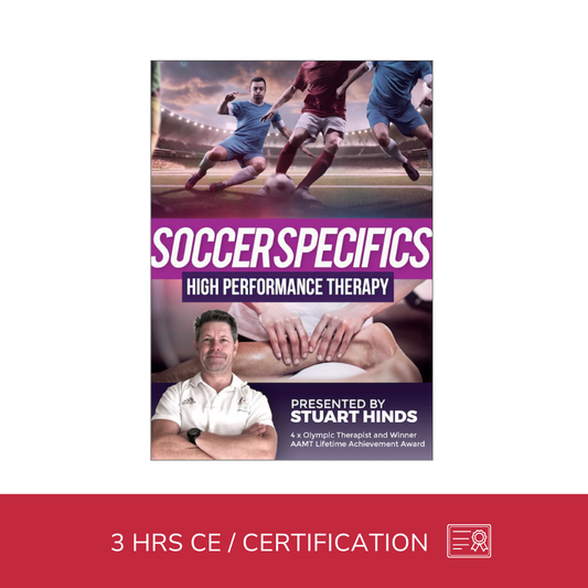 Soccer Specifics: Injuries and Treatment (3 hrs) - Concordia Style Boutique