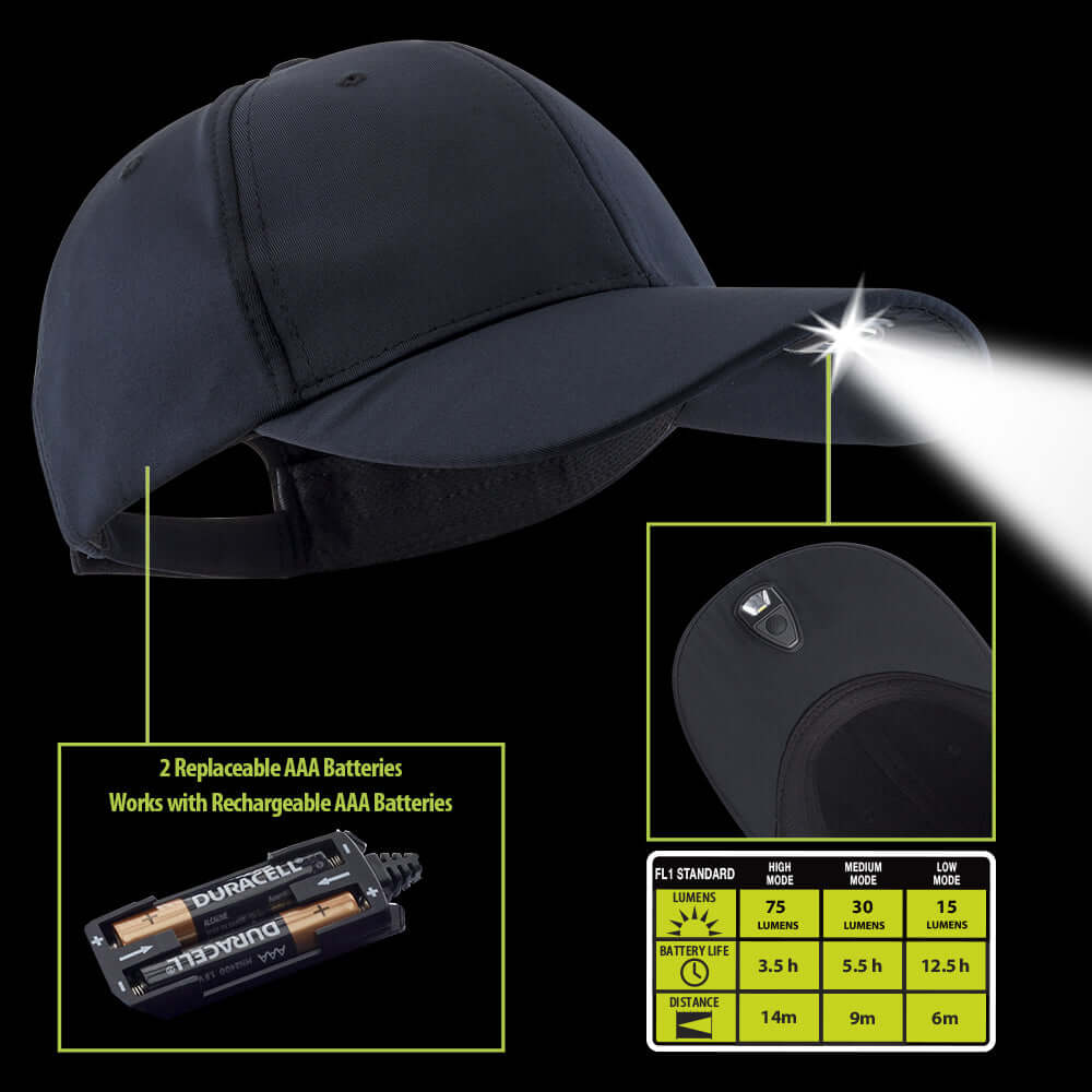 POWERCAP 2.0 Law Enforcement Tactical Series LED Headlamp Hat - Concordia Style Boutique