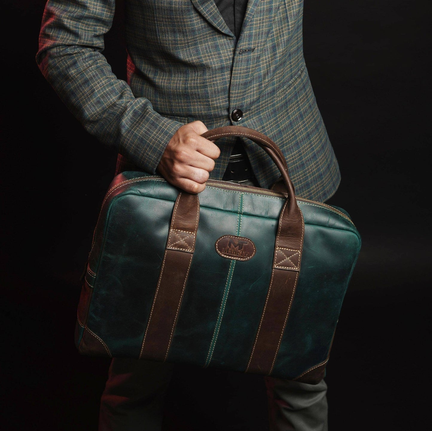 MaheTri Jefferson Briefcase - Concordia Style Boutique