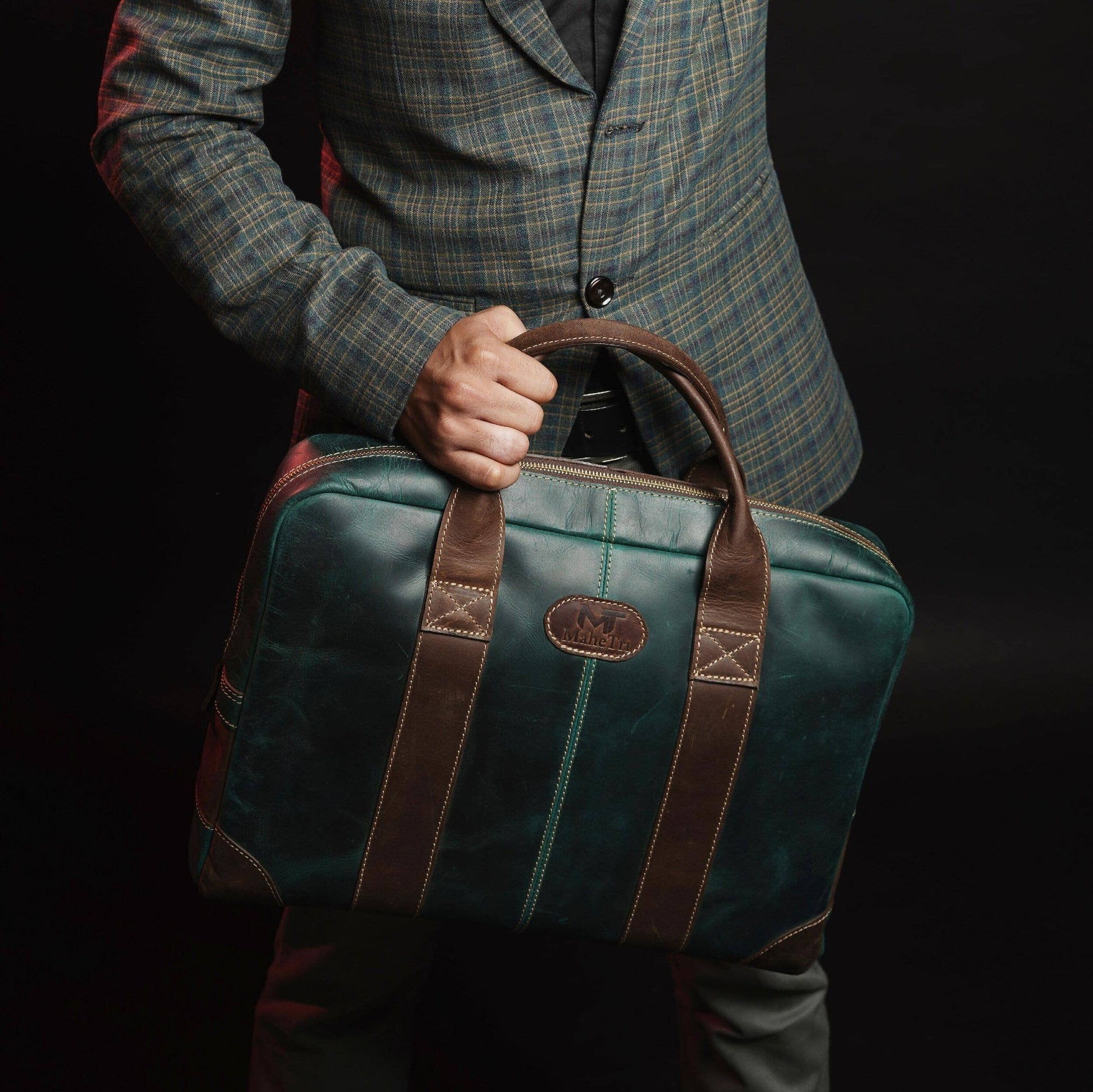MaheTri Jefferson Briefcase - Concordia Style Boutique