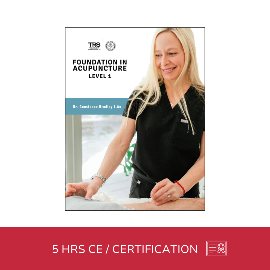 Foundation in Acupuncture (Level 1) - Concordia Style Boutique