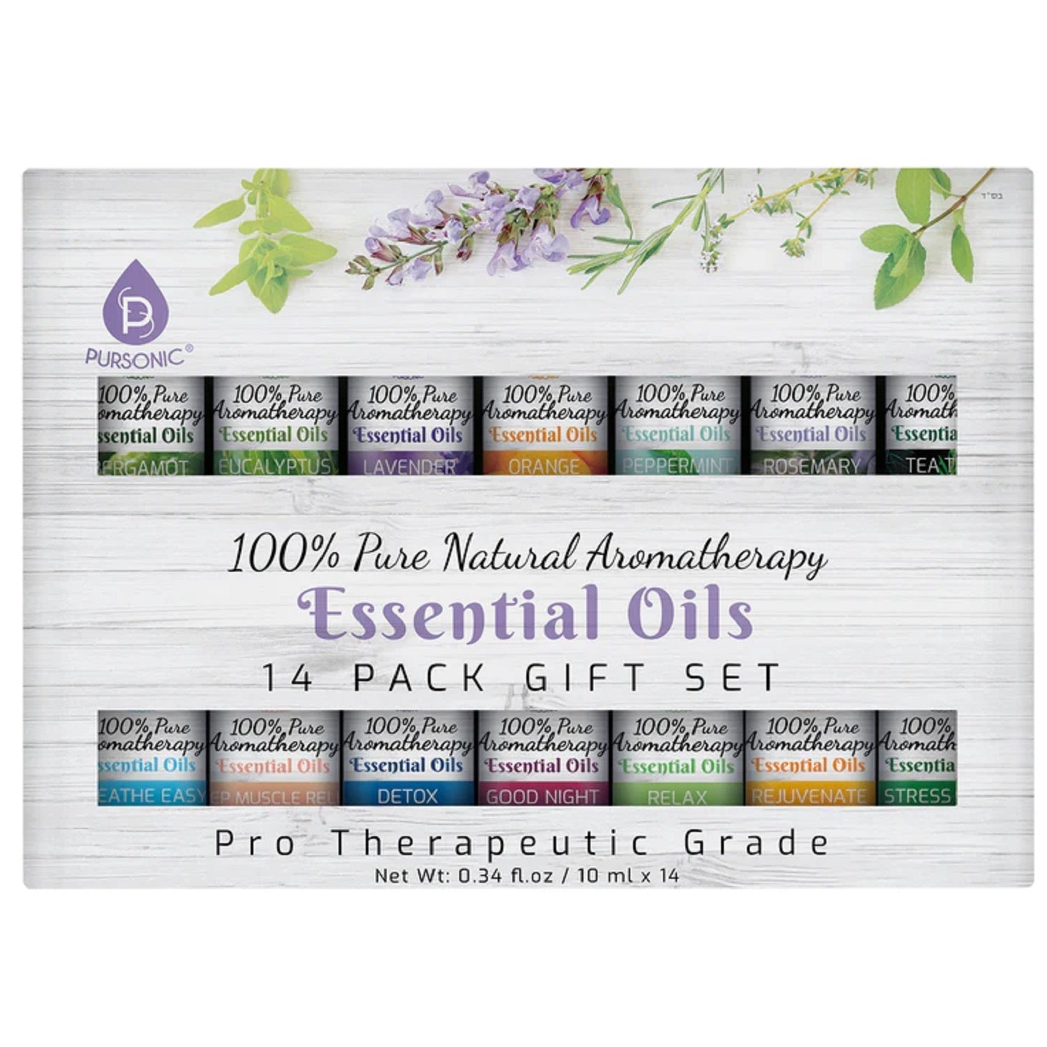 14 Pack of 100% Pure Essential Aromatherapy Oils - Concordia Style Boutique