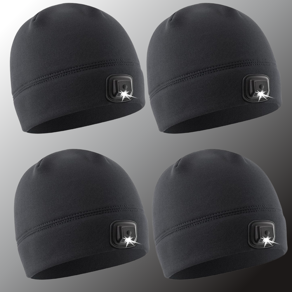 POWERCAP 3.0 Lighted Headlamp Fleece Beanies Rechargeable LED - 150 Lumens - Concordia Style Boutique