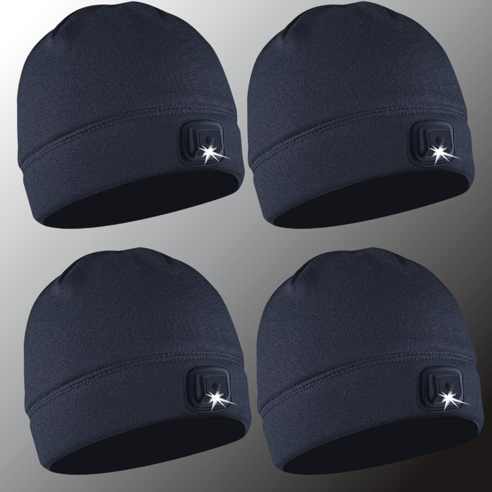 POWERCAP 3.0 Lighted Headlamp Fleece Beanies Rechargeable LED - 150 Lumens - Concordia Style Boutique