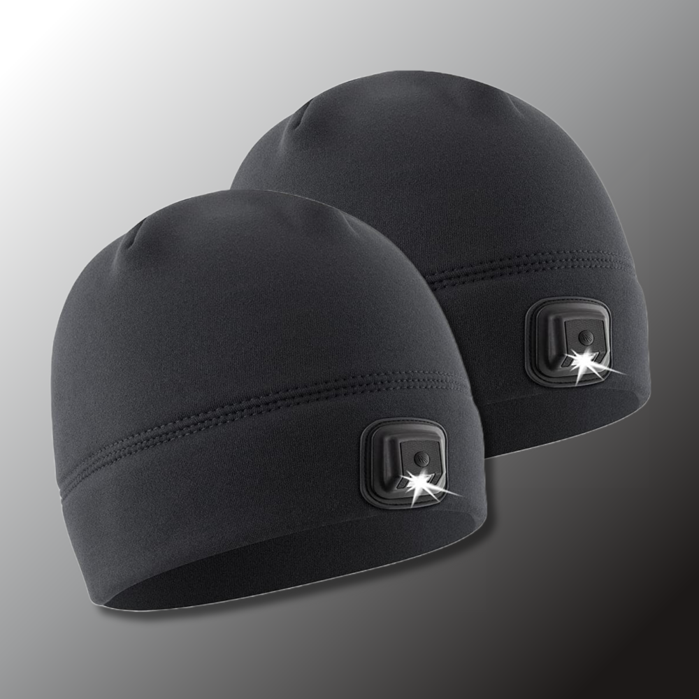 POWERCAP 3.0 Lighted Headlamp Fleece Beanies Rechargeable LED - 150 Lumens - Concordia Style Boutique
