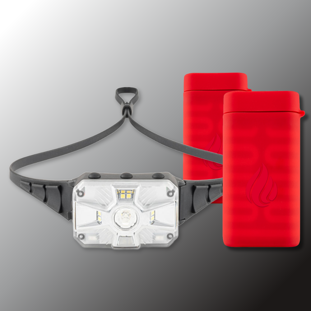 Adaptev Headlamp - Inertial Gyroscope LED Rechargeable Smart Head Lamp - Concordia Style Boutique