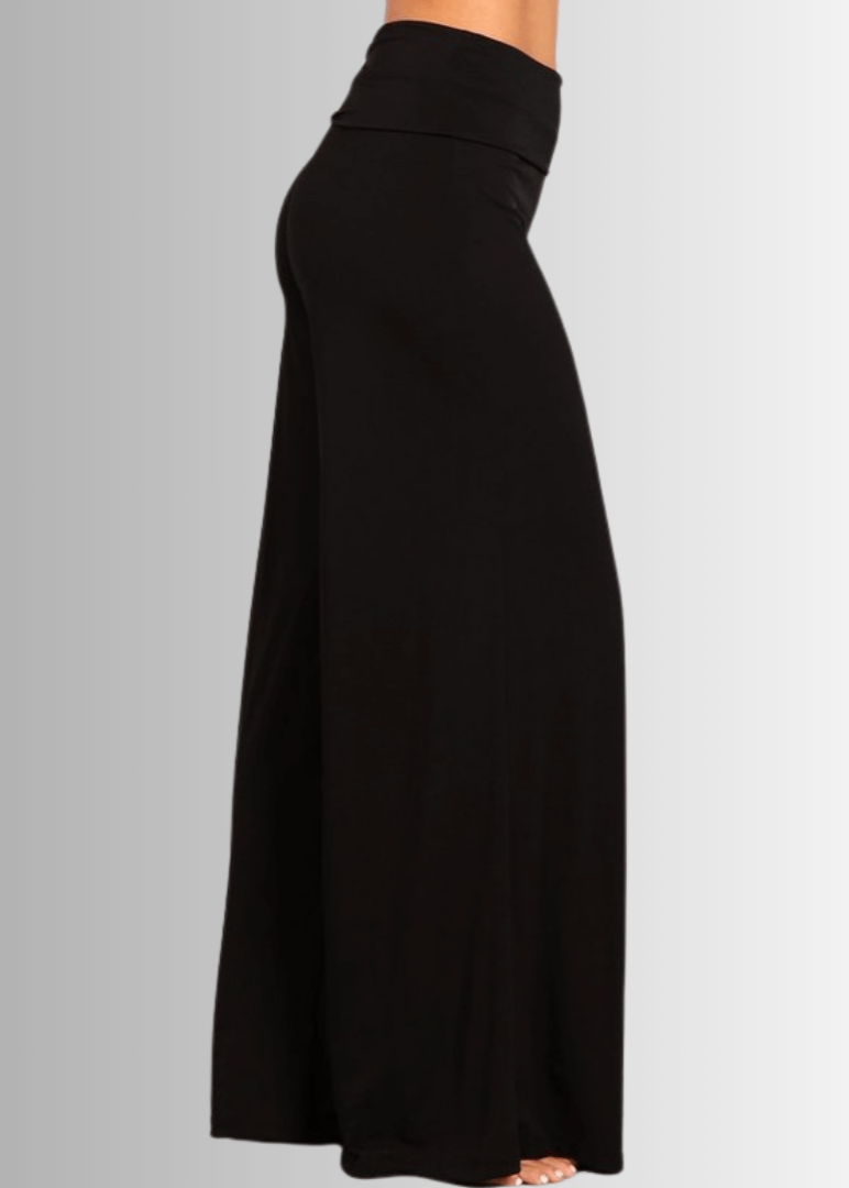 Business Casual Palazzo Pants Made in USA - Concordia Style Boutique