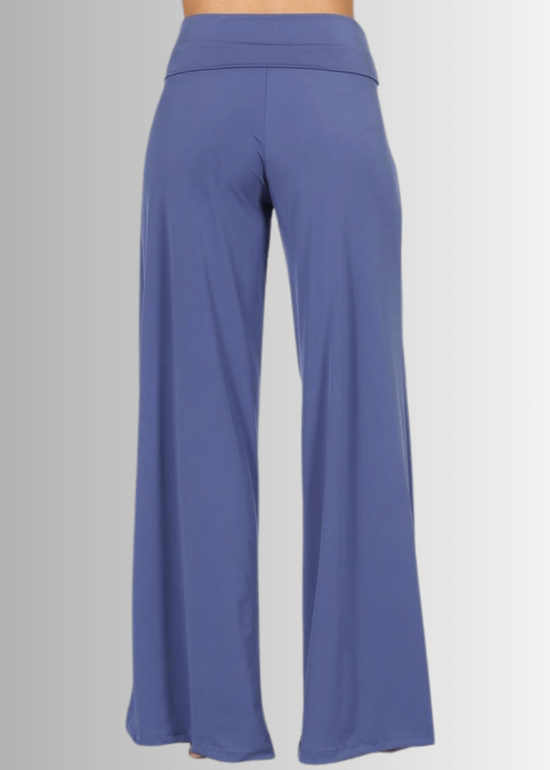 Business Casual Palazzo Pants Made in USA - Concordia Style Boutique