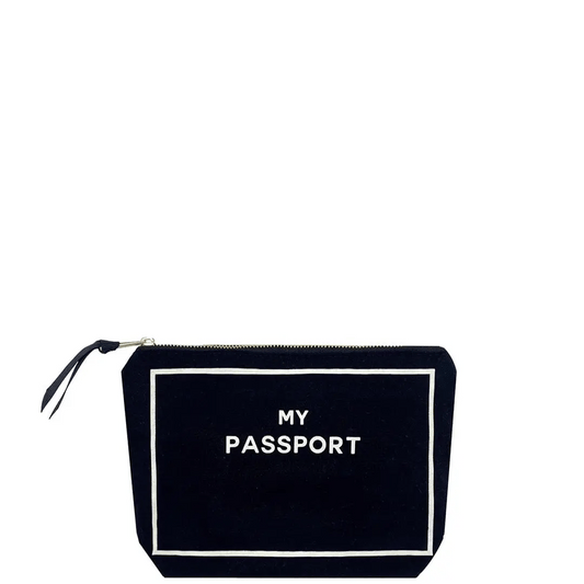 Passport Pouch, Black - Concordia Style Boutique