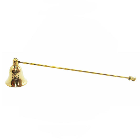 Pentacle Brass Candle Snuffer 11" - Premium Candle Snuffer from The Witches Sage LLC - Just $7.95! Shop now at Concordia Style Boutique