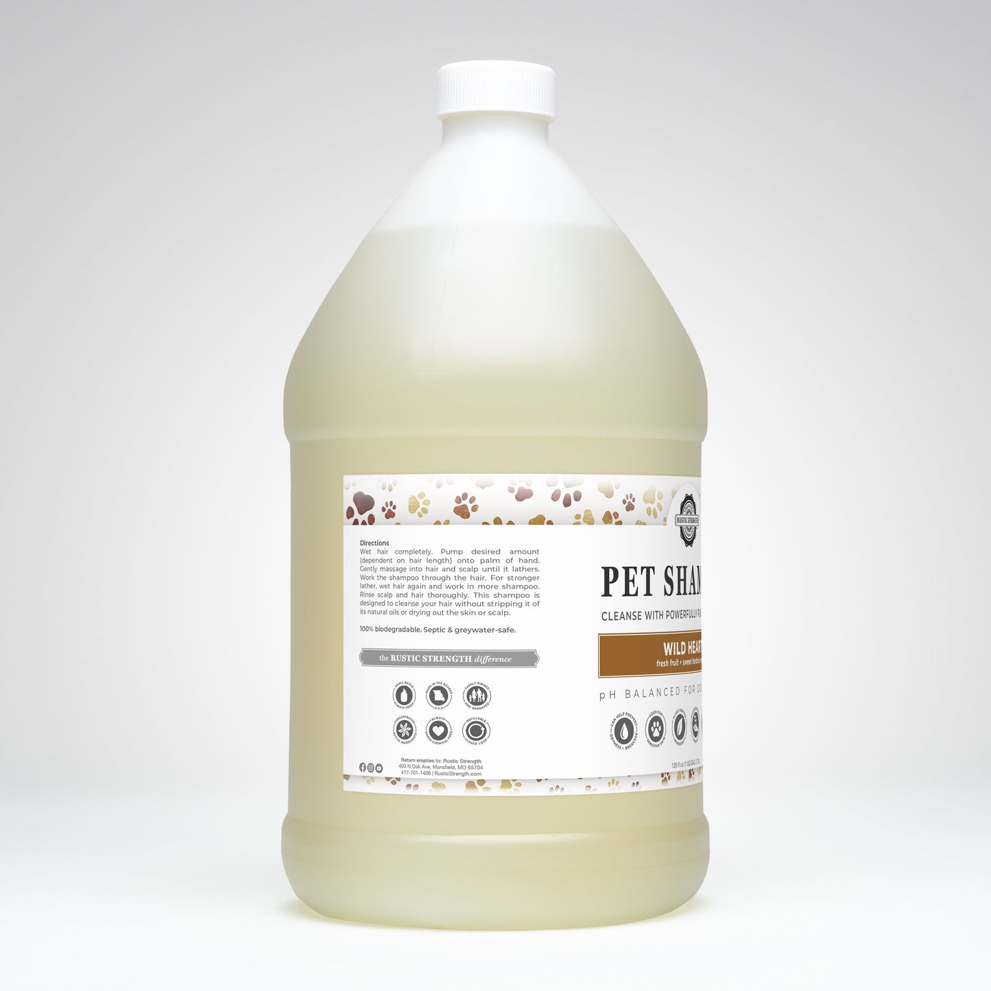 Pet Shampoo | Soothing & Deodorizing | Wild Heart - Concordia Style Boutique