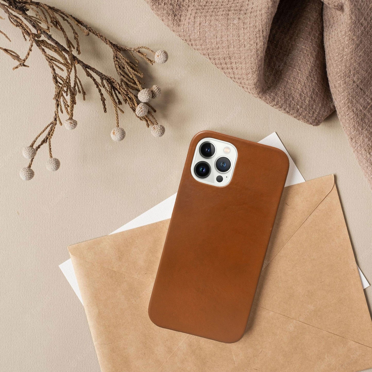 iPhone 12 Leather Case - Concordia Style Boutique