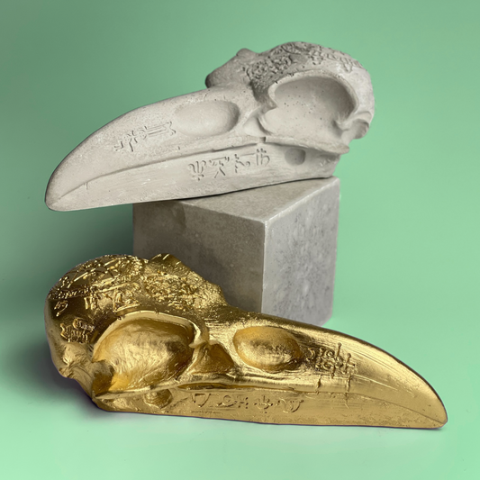 GOTHIC RAVEN SKULL - Concordia Style Boutique