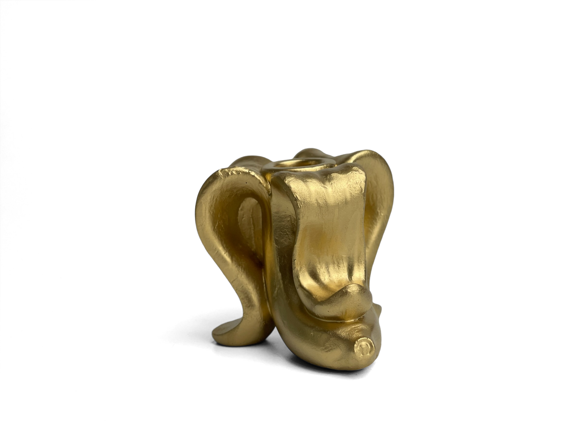 Gold Banana Candle Holder - Concordia Style Boutique
