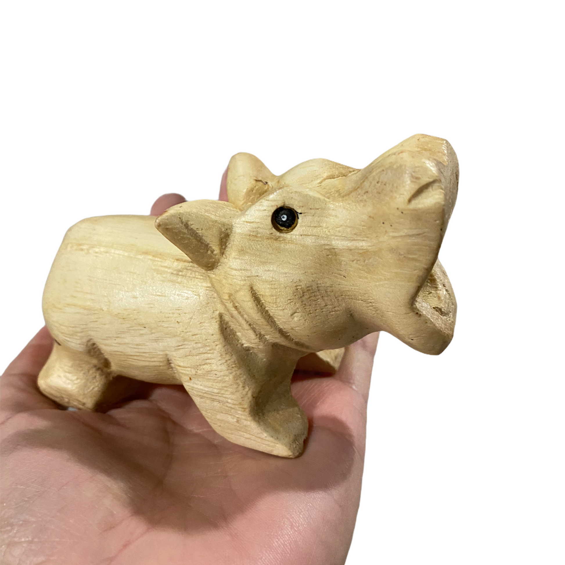 Wooden Musical Whistle Hippo Instrument - Concordia Style Boutique
