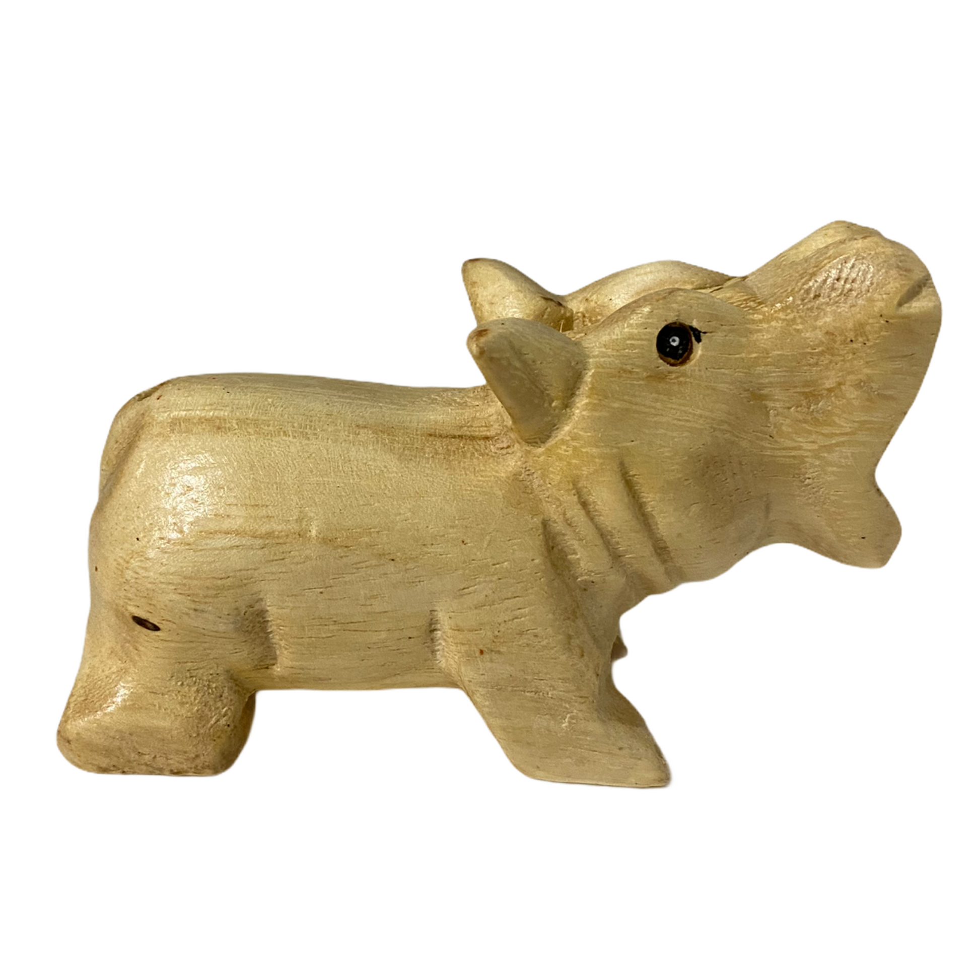 Wooden Musical Whistle Hippo Instrument - Concordia Style Boutique