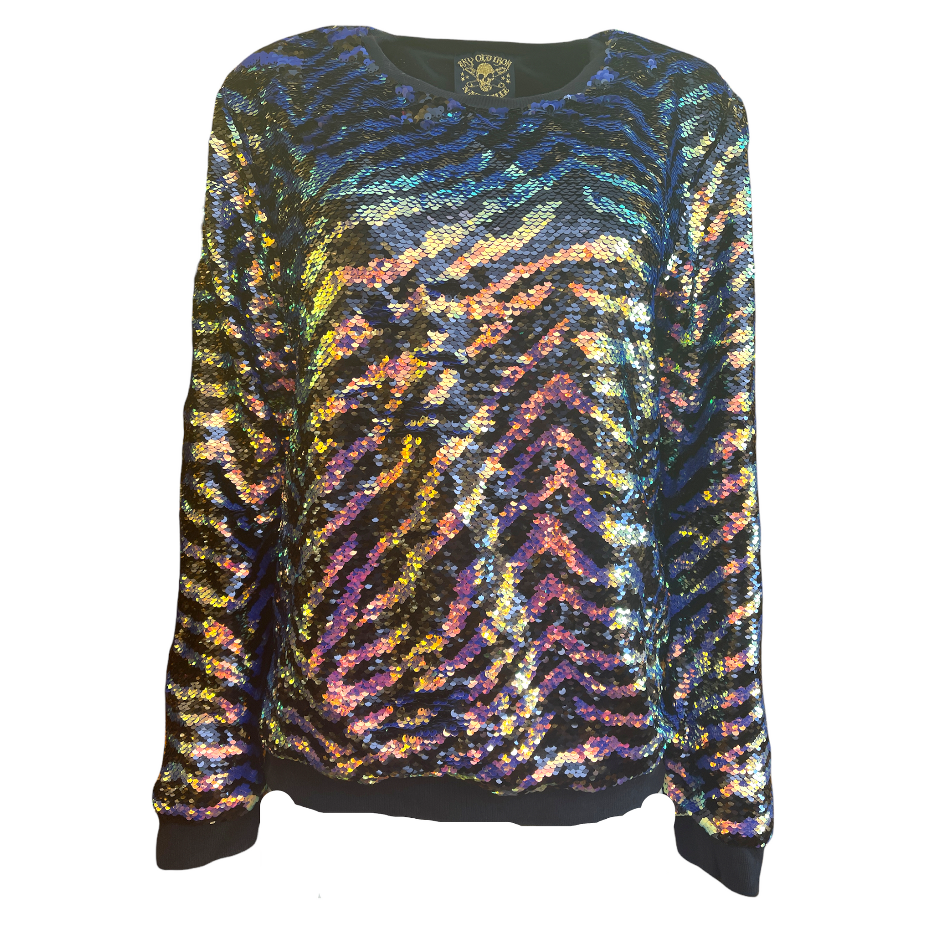 "Any Old  Iron" - Zebra Sweatshirt - Premium Clothing from Any Old Iron - Just $180! Shop now at Concordia Style Boutique