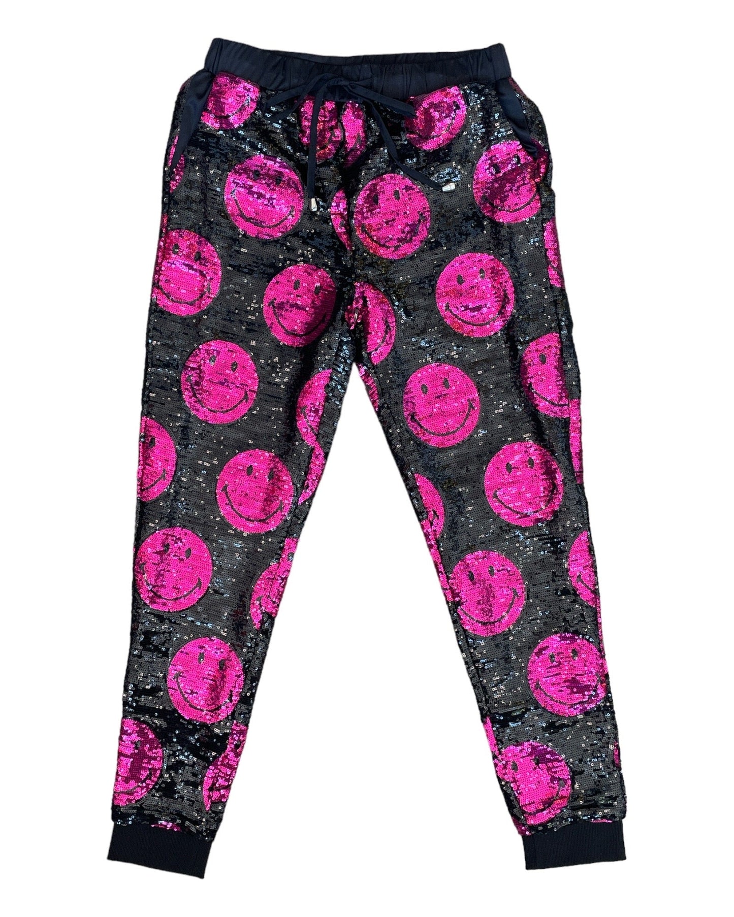 "Any Old  Iron" - x Smiley Pink Joggers - Premium Clothing from Any Old Iron - Just $175! Shop now at Concordia Style Boutique
