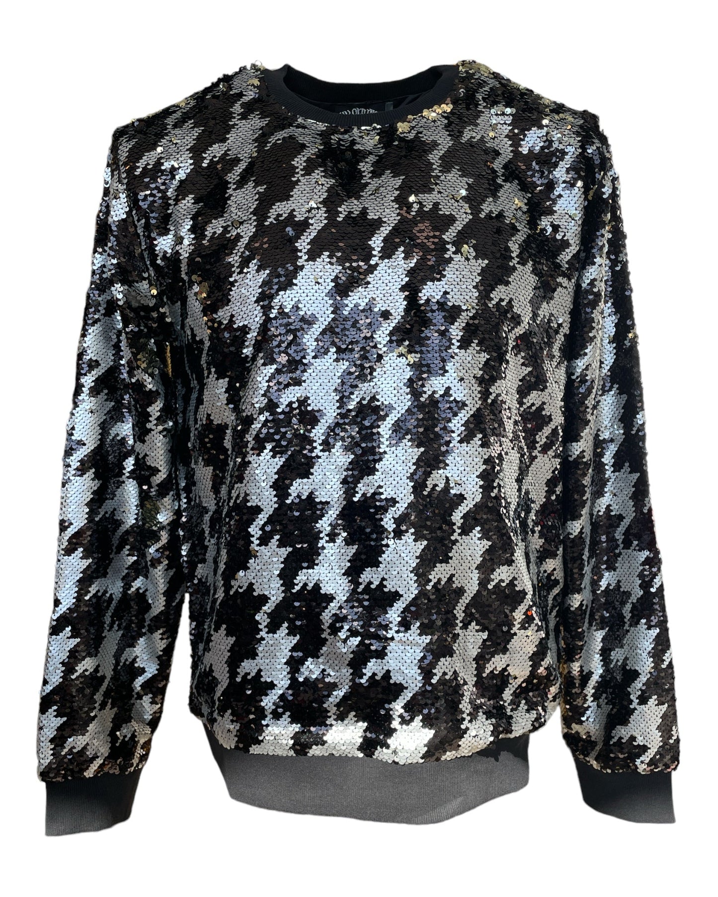 "Any Old  Iron" - Men's Dogstooth Sweatshirt - Premium Clothing from Any Old Iron - Just $150! Shop now at Concordia Style Boutique