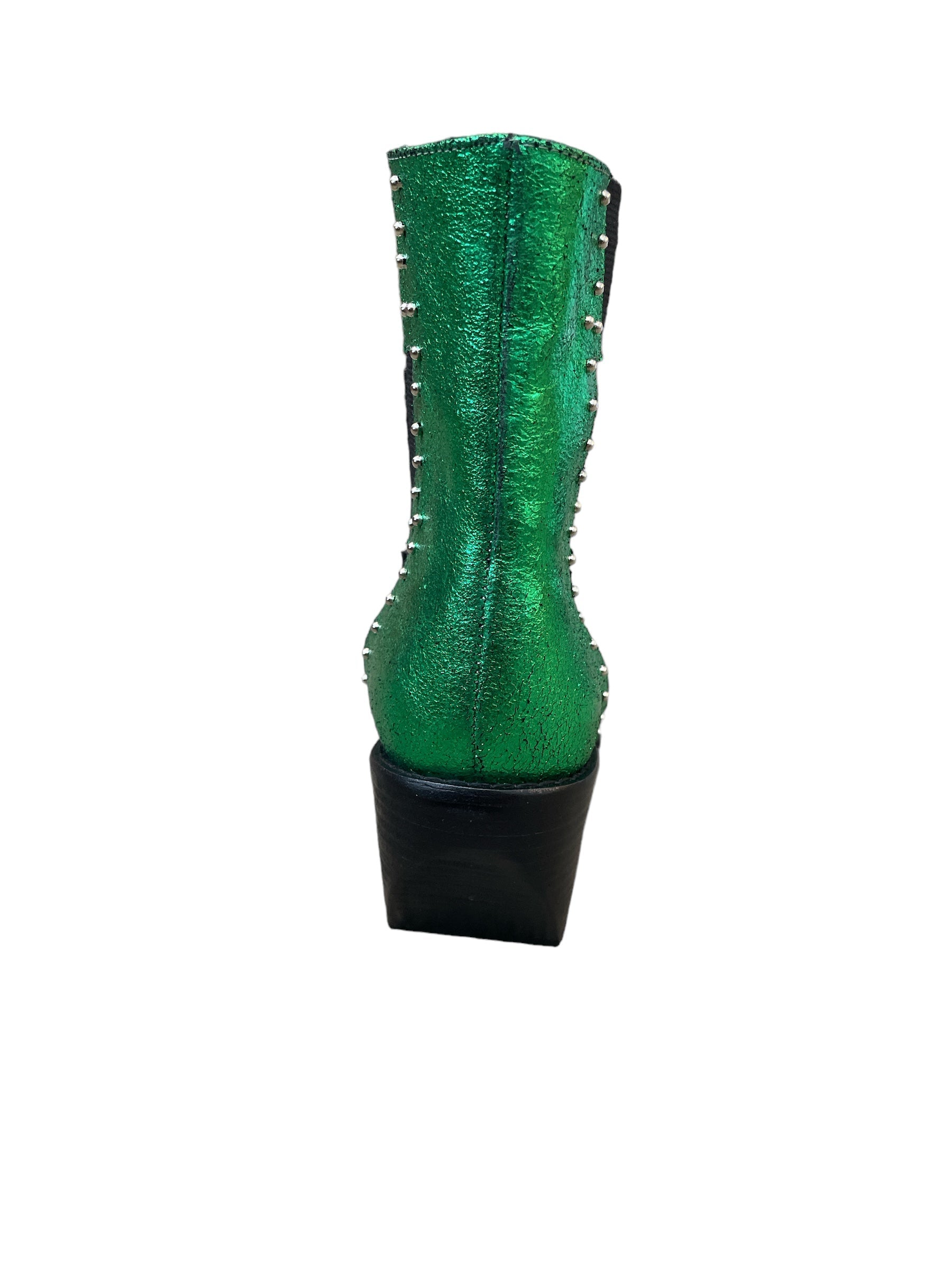 "Any Old  Iron" - Green Lightning Boots - Premium Clothing from Any Old Iron - Just $285! Shop now at Concordia Style Boutique
