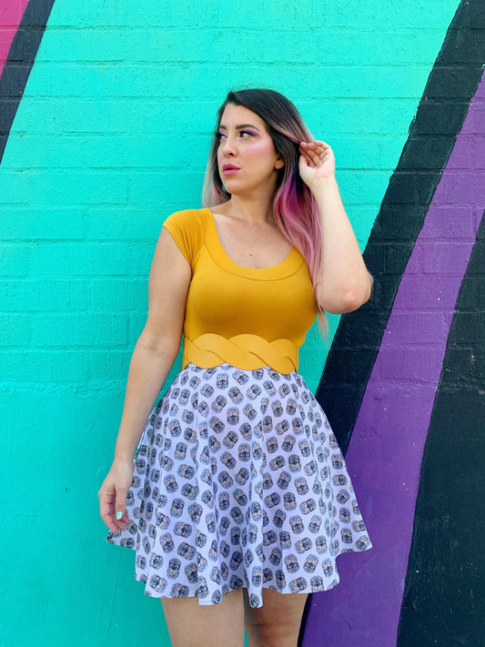 Hedgehog Skater Skirt - Concordia Style Boutique