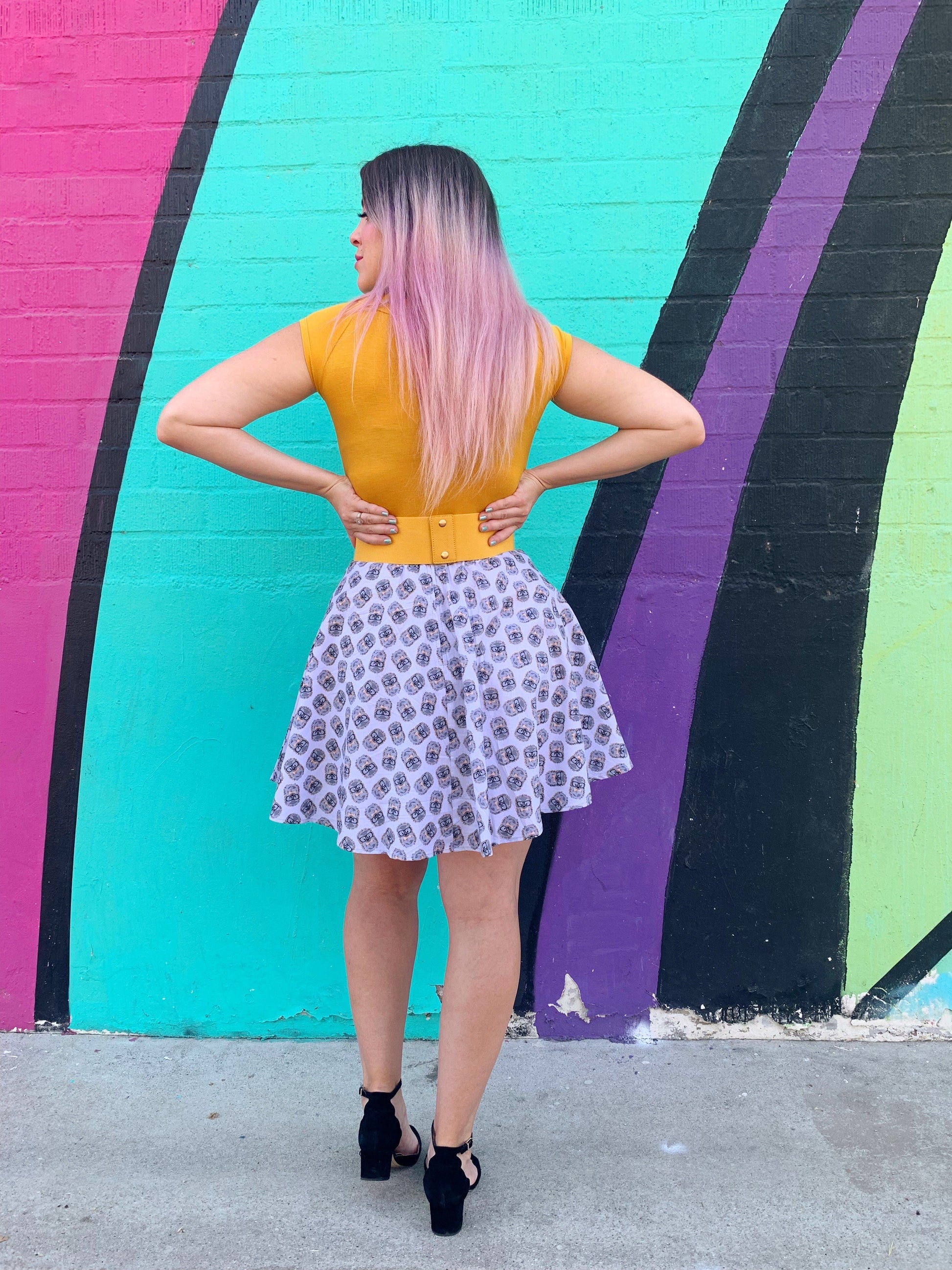Hedgehog Skater Skirt - Concordia Style Boutique
