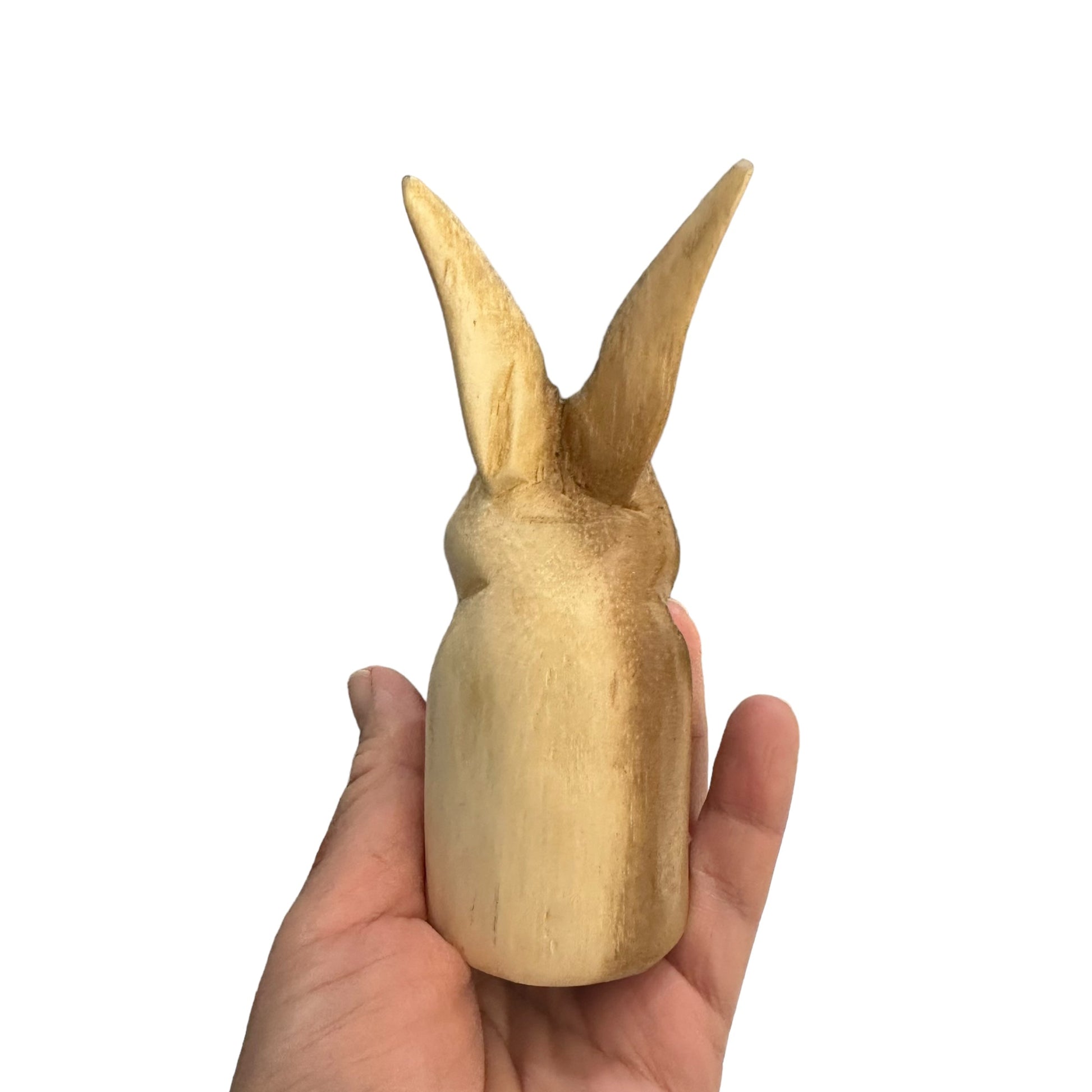 Wooden Standing Bunny Figurine Decoration - Concordia Style Boutique
