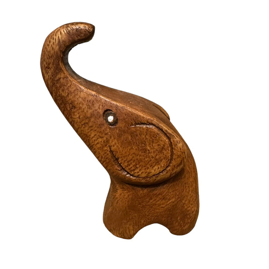Dark Oak Protecting Elephant - Concordia Style Boutique
