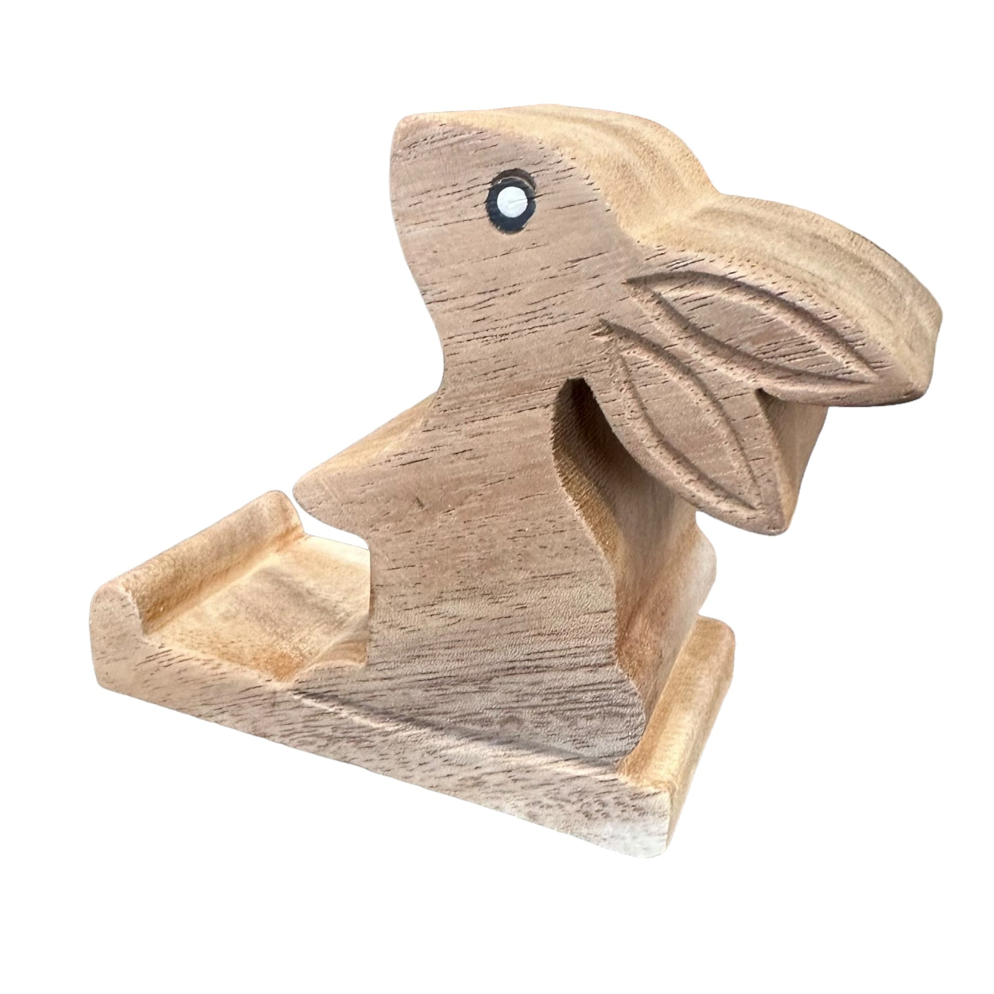 Wooden Cute Rabbit Phone Holder - Concordia Style Boutique