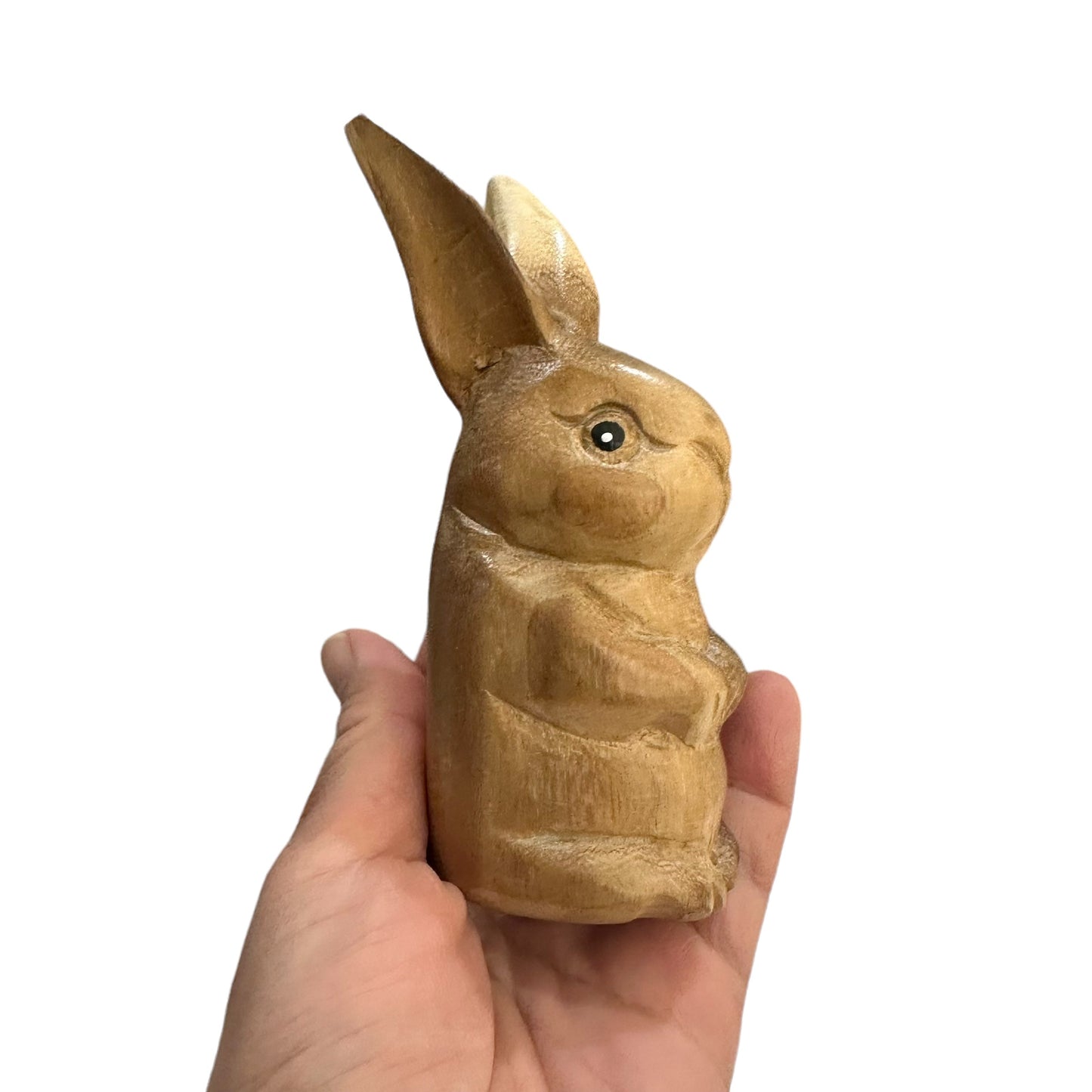 Wooden Standing Bunny Figurine Decoration - Concordia Style Boutique