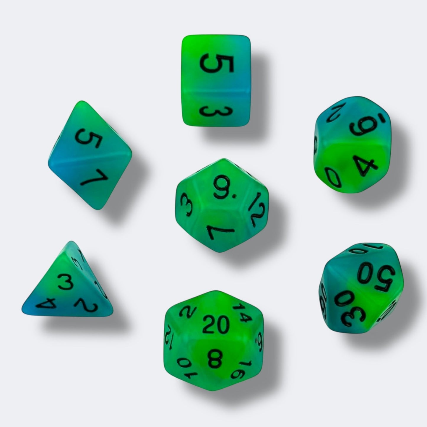 Enchanted Grotto Dice set - Concordia Style Boutique