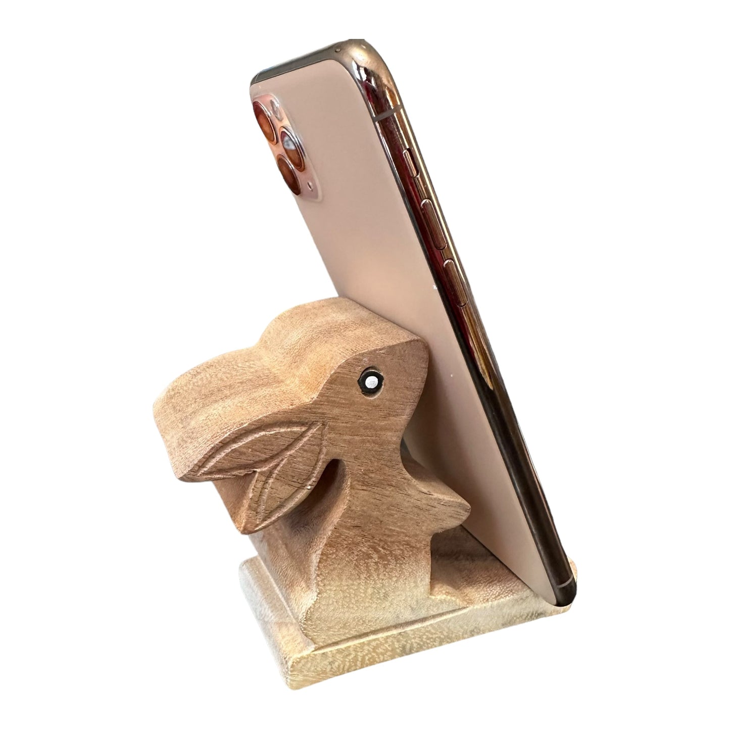 Wooden Cute Rabbit Phone Holder - Concordia Style Boutique