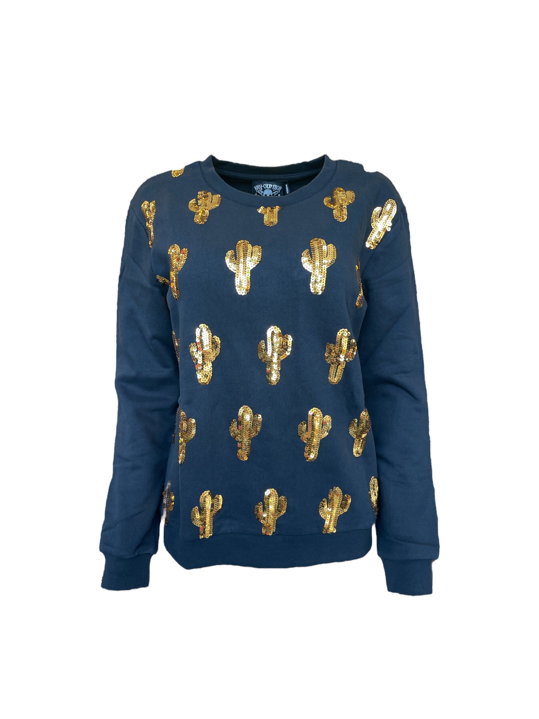 "Any Old  Iron" - Mens Small Cactus Sweatshirt - Premium Clothing from Any Old Iron - Just $110! Shop now at Concordia Style Boutique