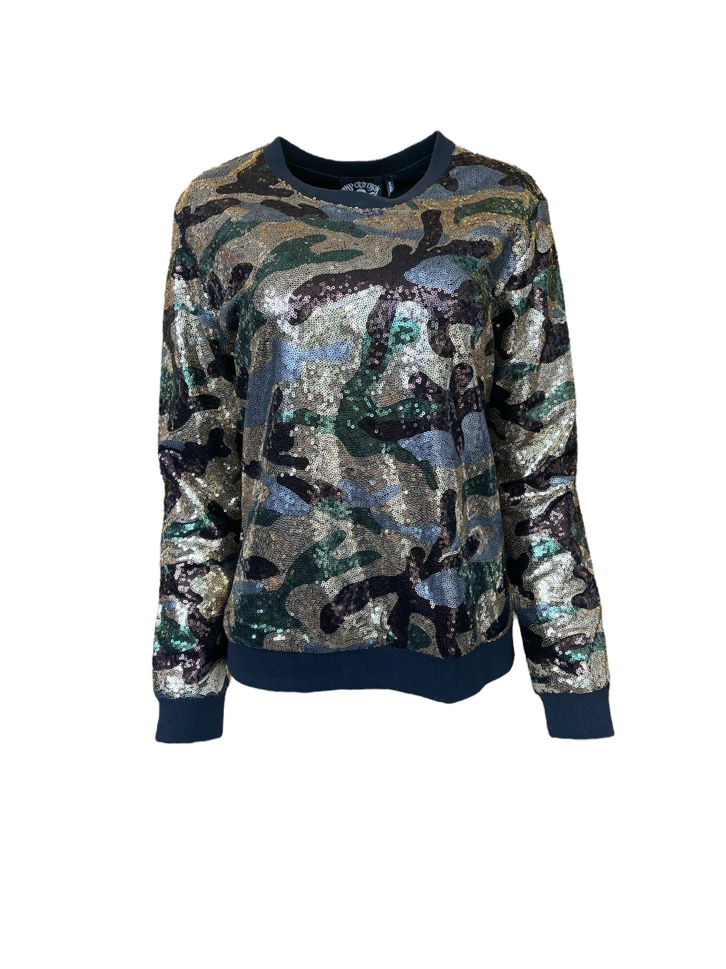 "Any Old  Iron" - Camo Sweatshirt - Premium Clothing from Any Old Iron - Just $165! Shop now at Concordia Style Boutique