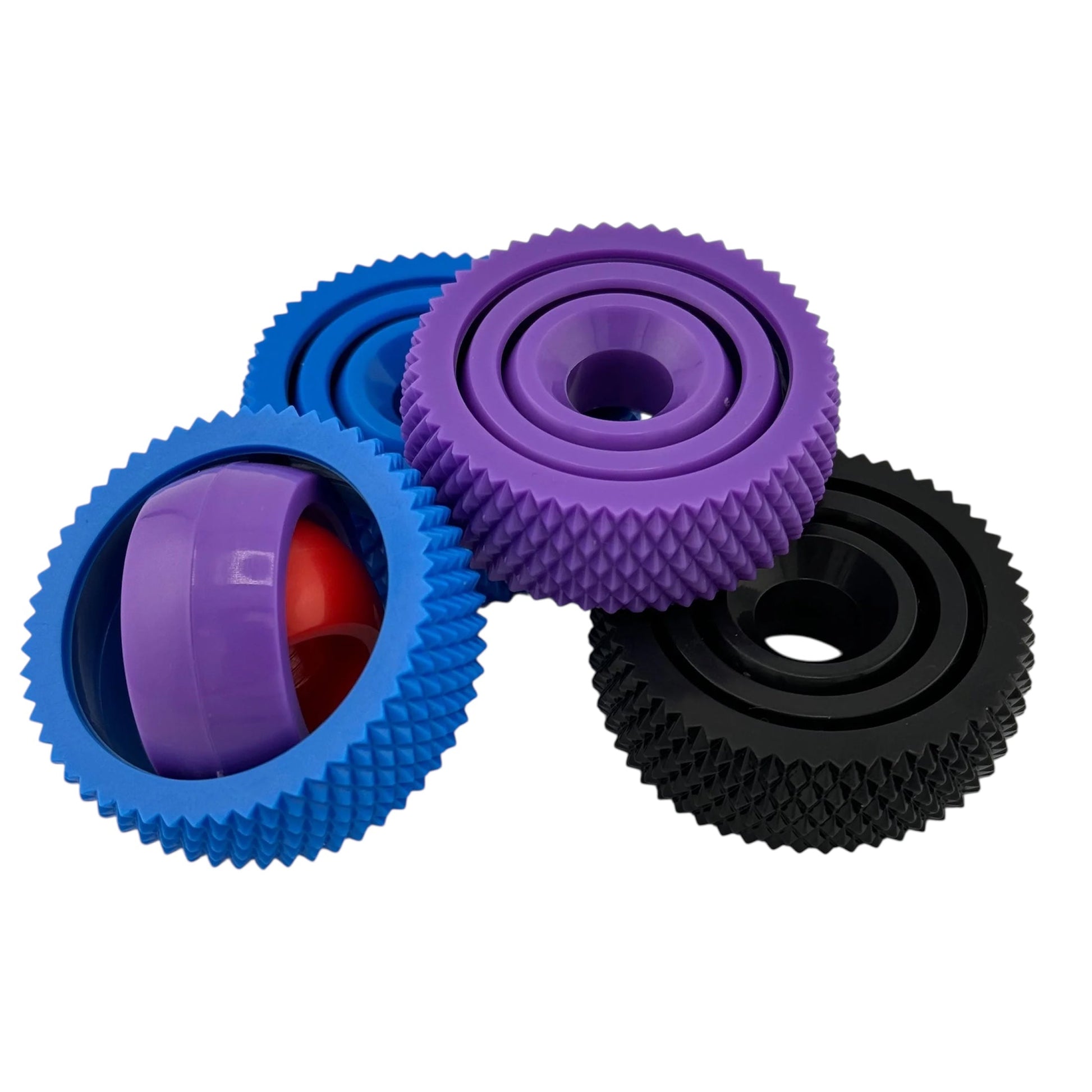 Textured Gyro Fidget Spinner - Durable - Concordia Style Boutique