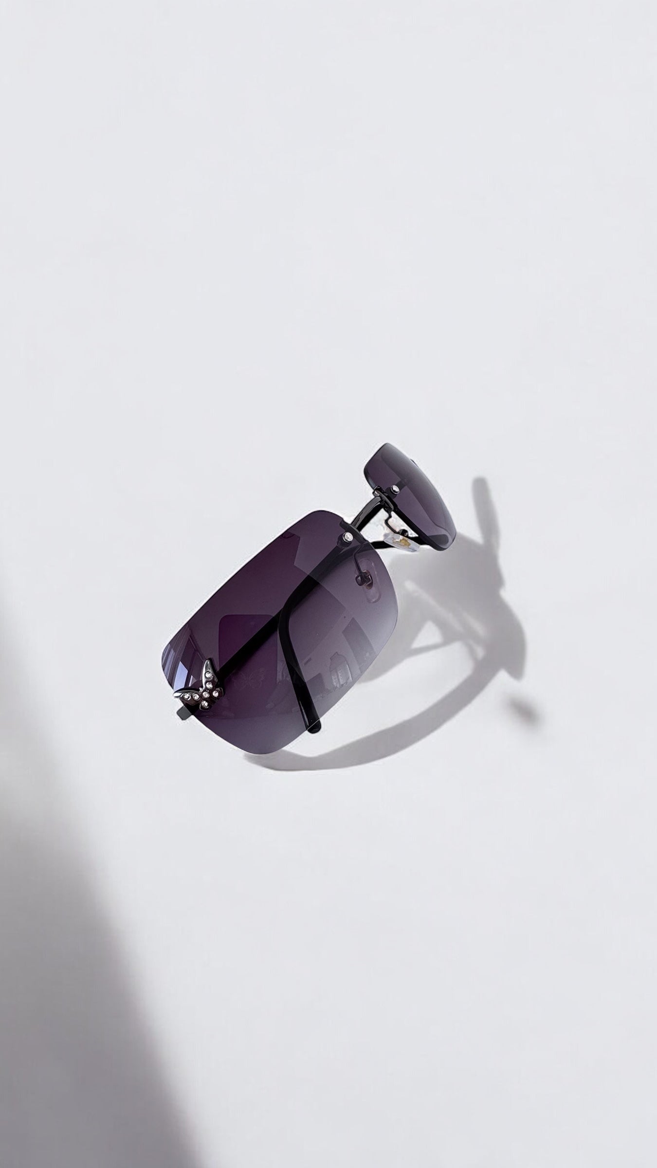 Papillon Silver Sunglasses