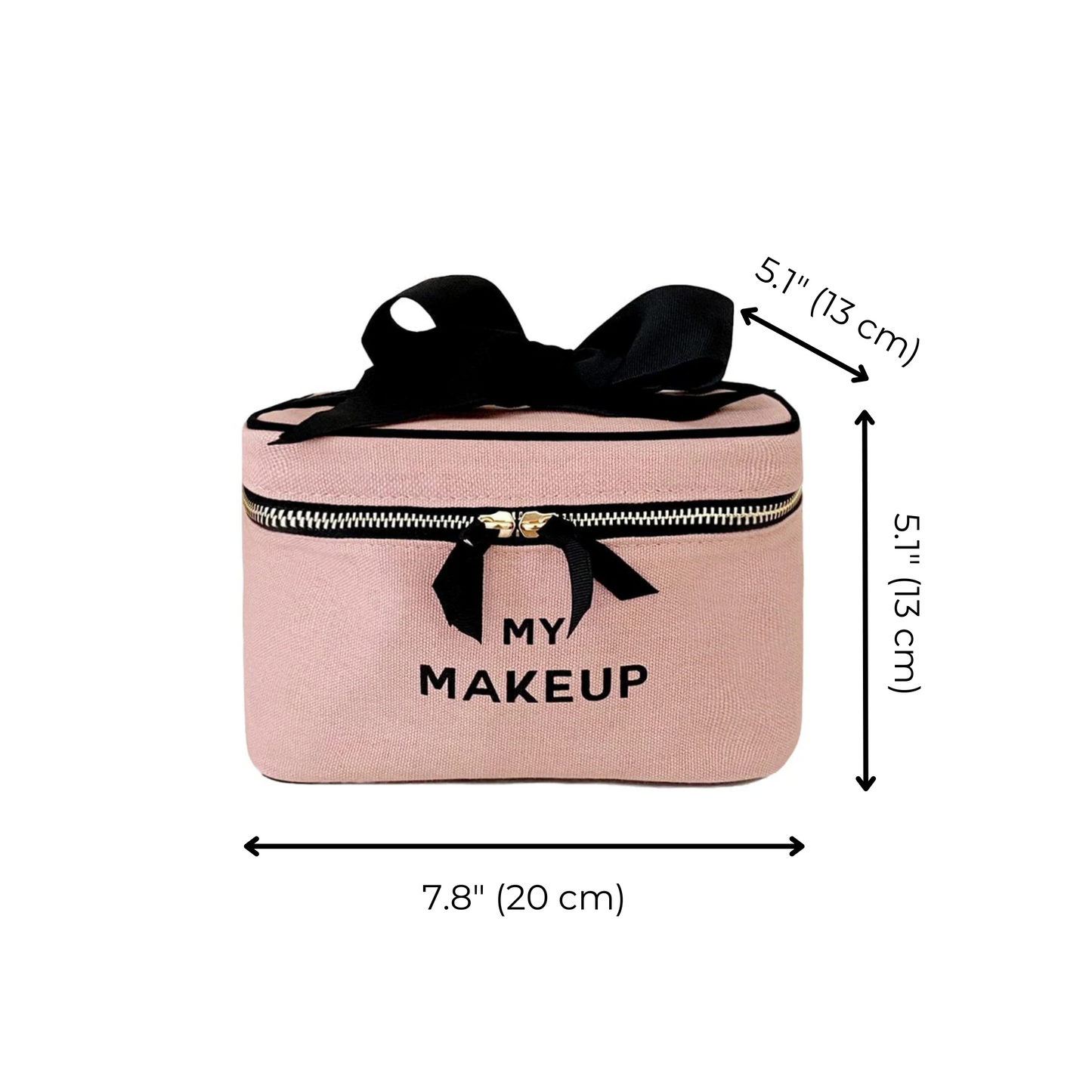 My Makeup Cosmetic Box, Pink/Blush - Concordia Style Boutique