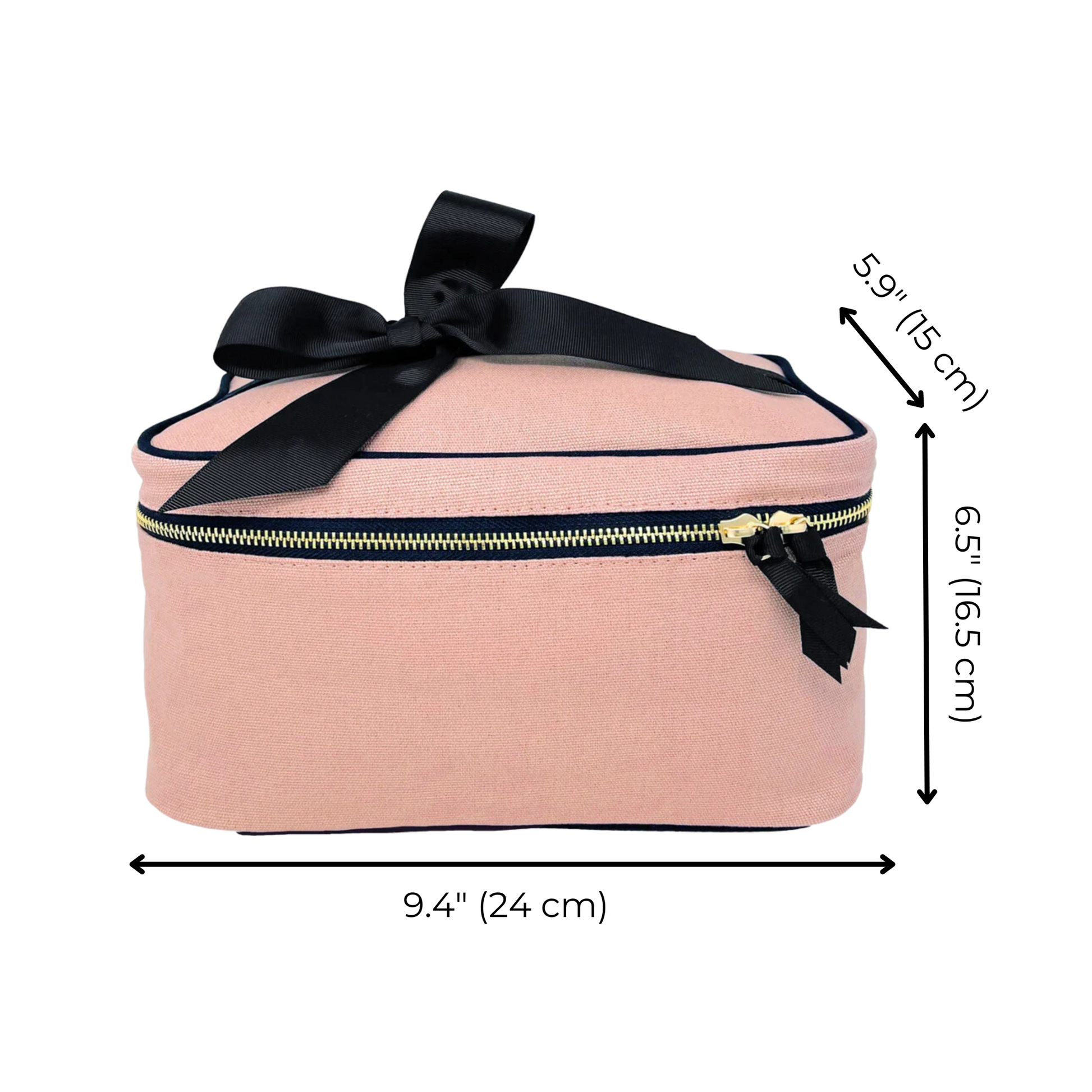 Medium Box Makeup & Toiletry, Pink/Blush - Concordia Style Boutique