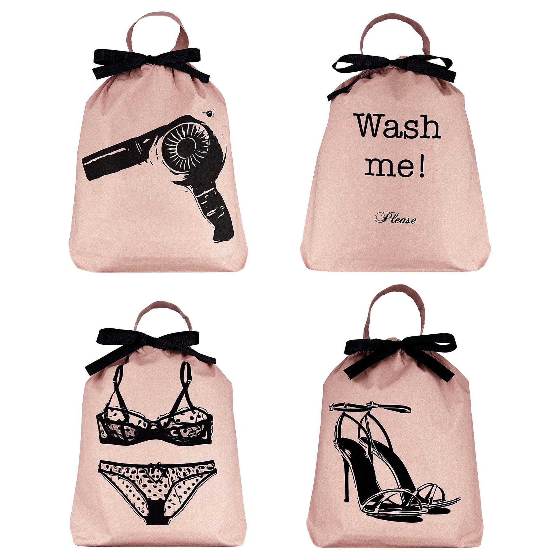 Women's Travel Set 4-pack, Pink/Blush - Concordia Style Boutique