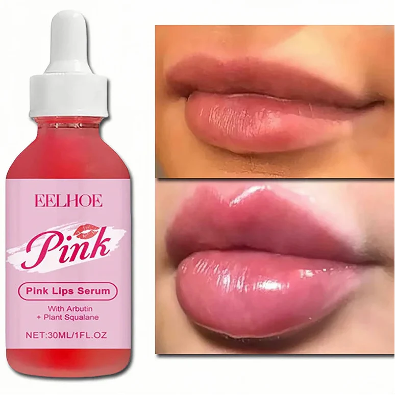 Crystal Kiss Long-Lasting Lip Plumper Serum (Glossy Hydration & Fullness Boost)