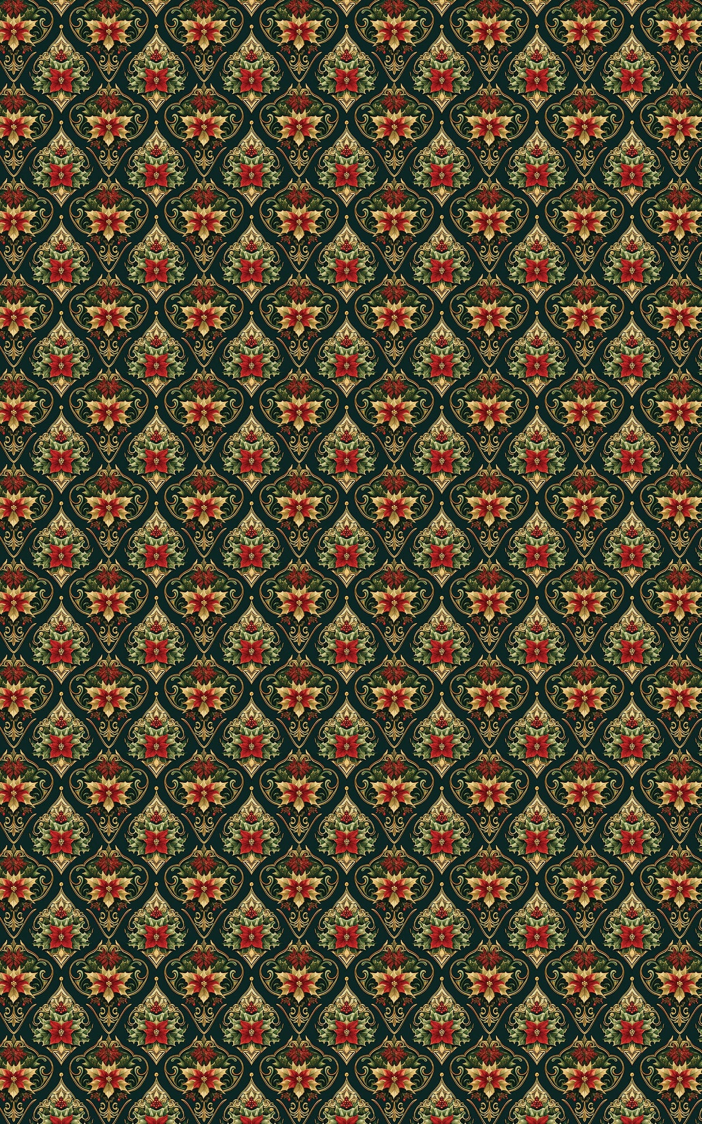 Baroque Holiday Medallions