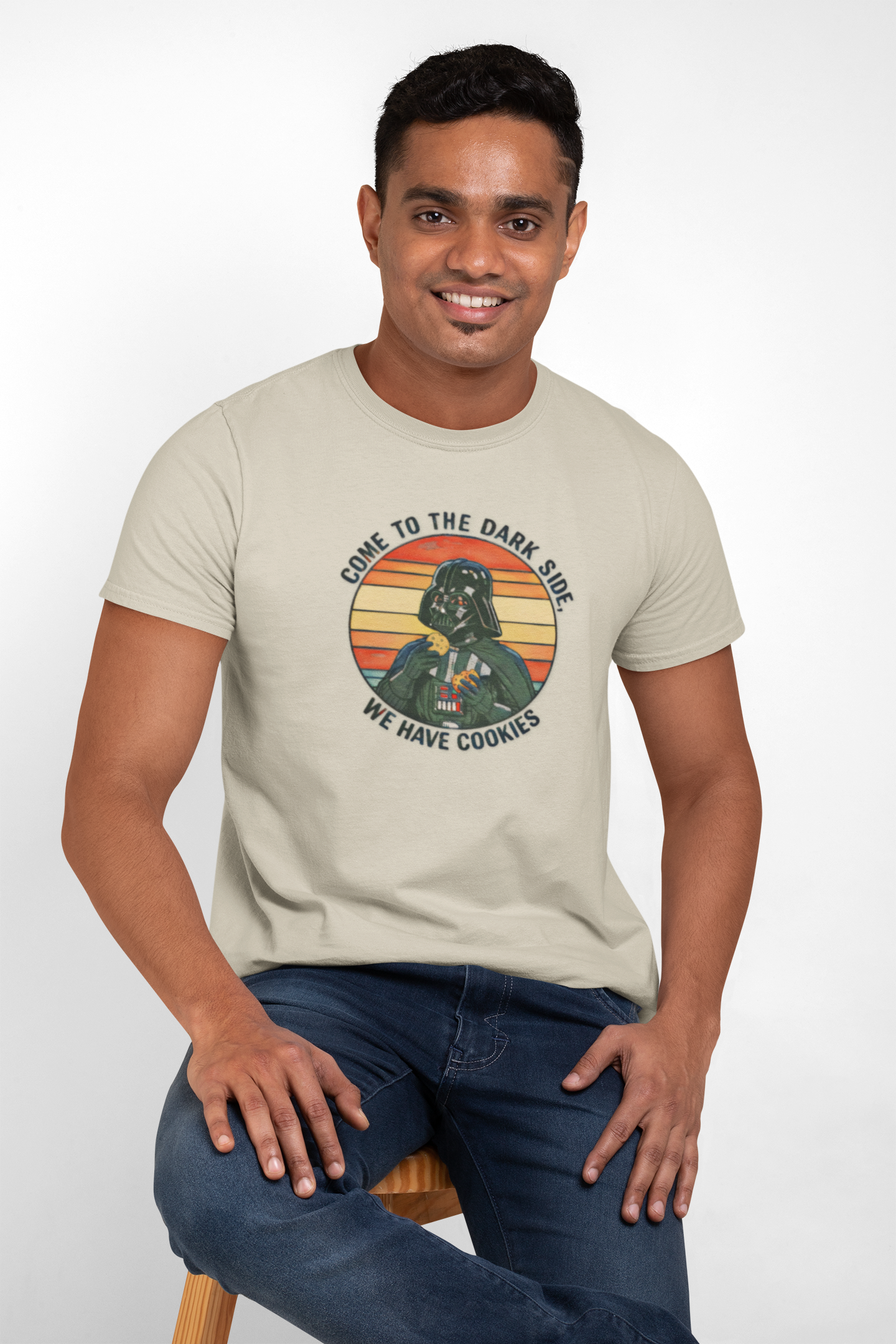 Come to The Dark Side Darth Vader Cookie Graphic Tee