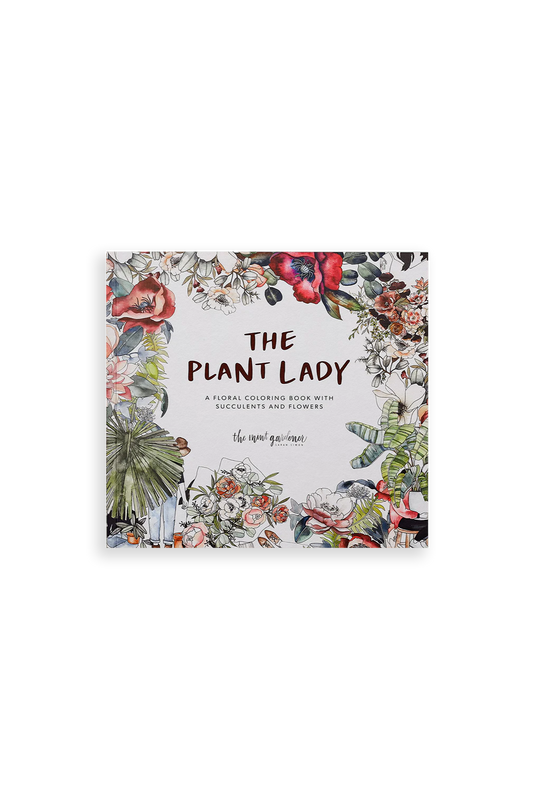 Plant Lady: A Coloring Book