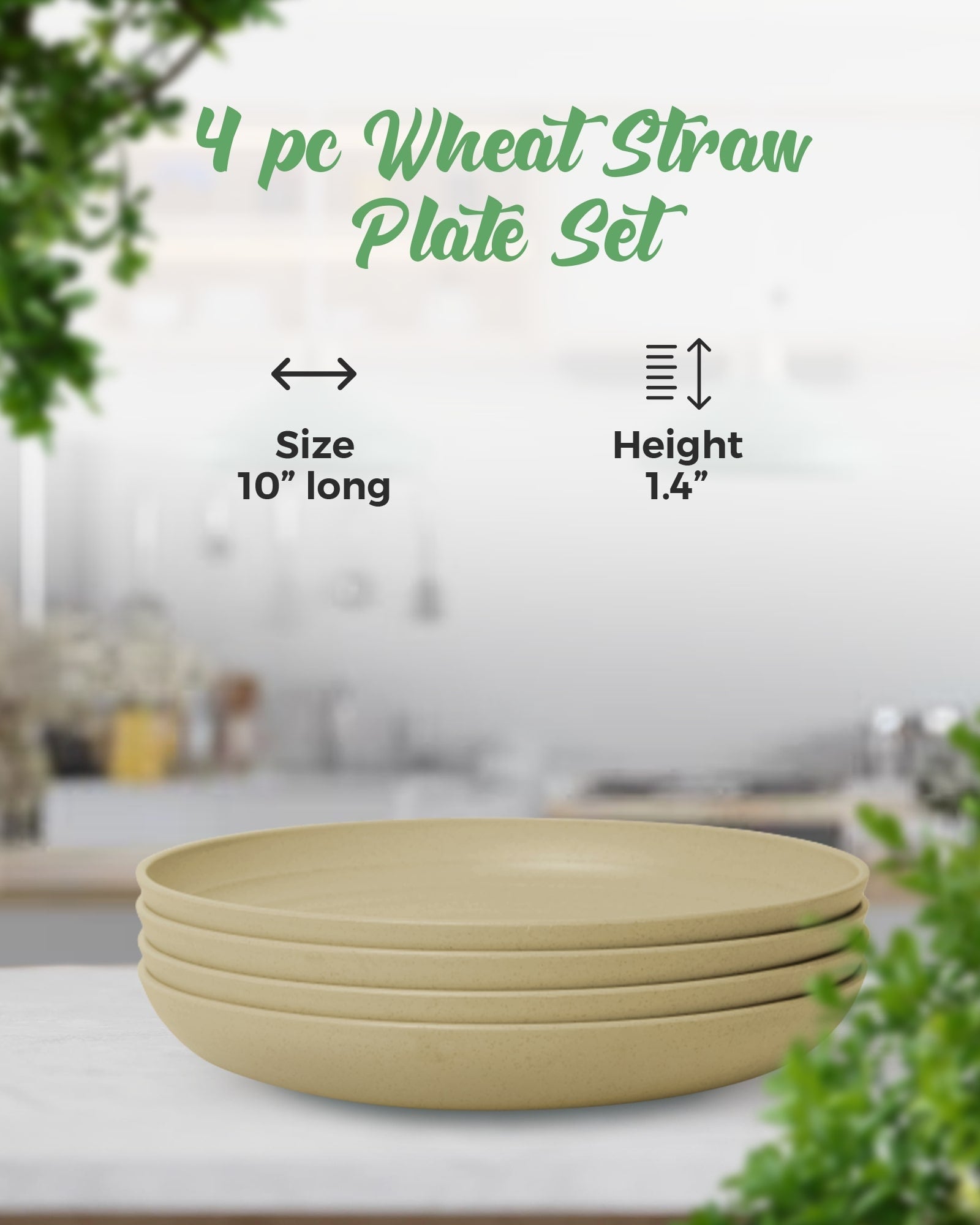 Eco-Friendly Plates Sets - Concordia Style Boutique
