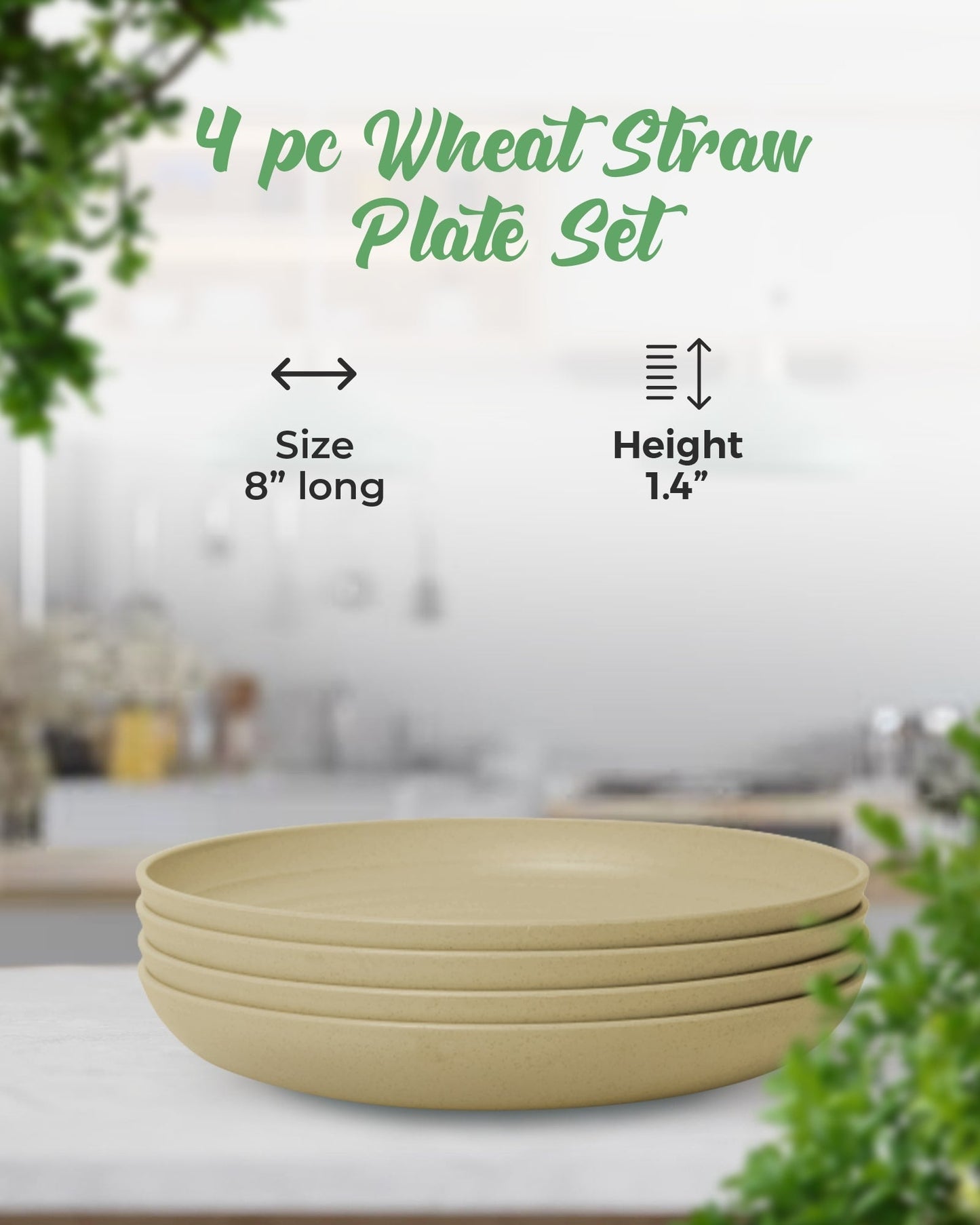 Eco-Friendly Plates Sets - Concordia Style Boutique